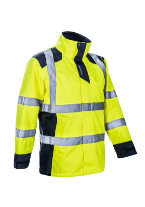 SANGAKU · Parka de pluie · Jaune
